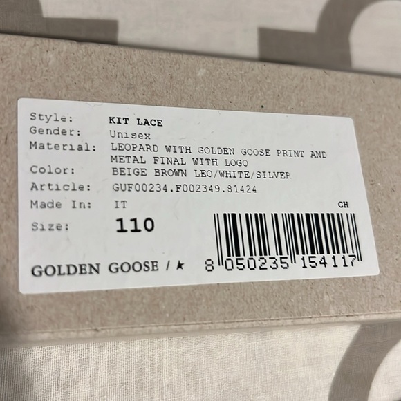 Golden goose leopard laces - Picture 3 of 3